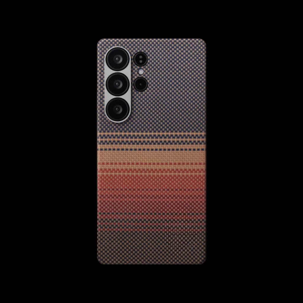 (Buy 1 Get 1 Free) Sunset Glow Tactile Woven Case