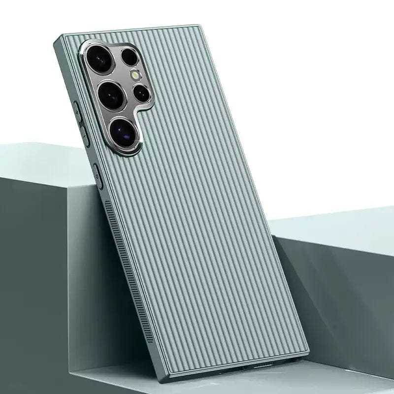 (Buy 1 Get 1 Free) Elegant Pinstripe Pattern Matte Case - Samsung