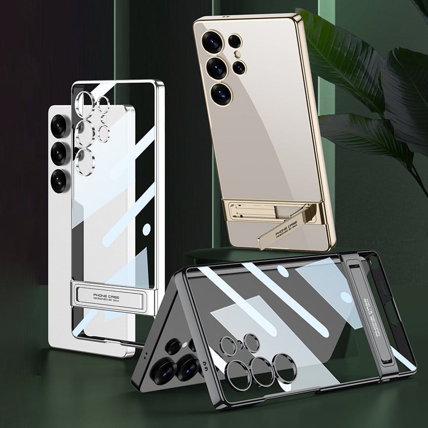 (Buy 1 Get 1 Free) Phantom Armor Electroplated triumph Bracket case - Samsung