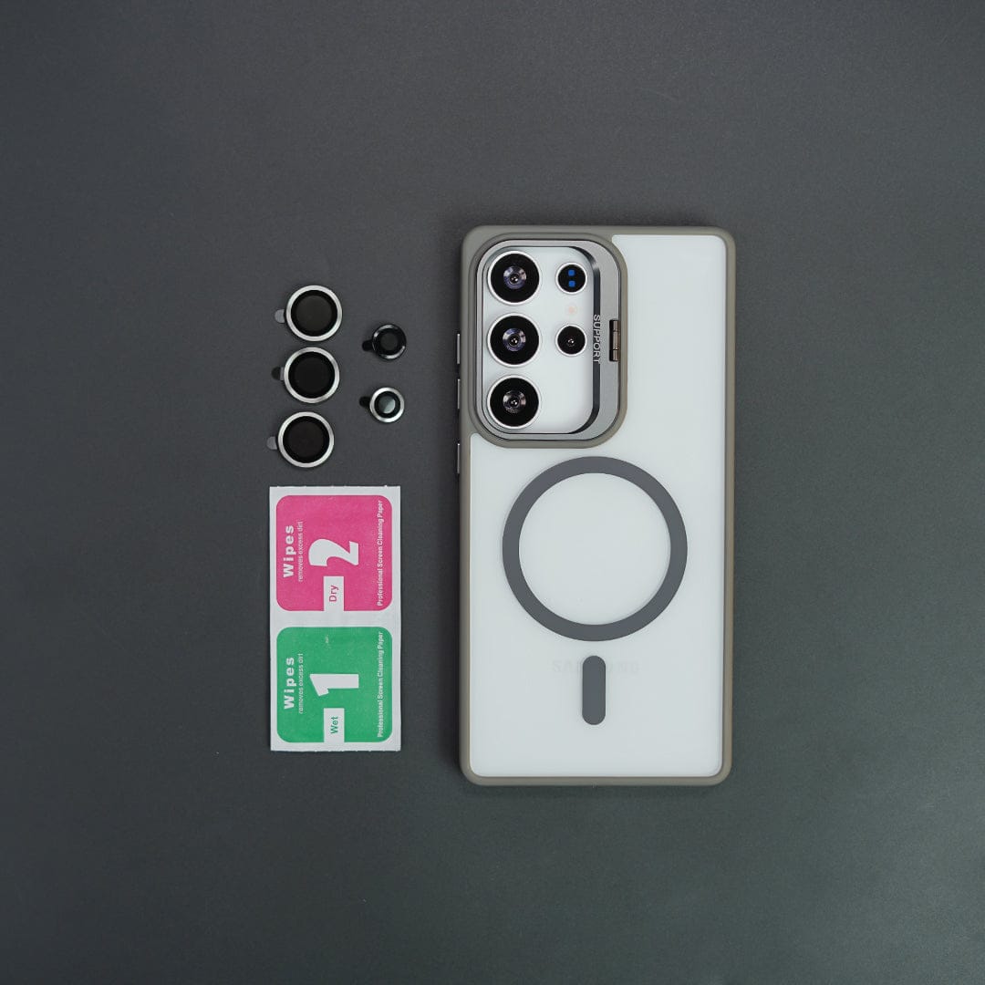 (Buy 1 Get 1 Free) Foldable Camera Kickstand Magsafe Case