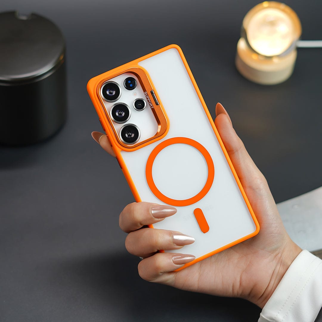 (Buy 1 Get 1 Free) Foldable Camera Kickstand Magsafe Case