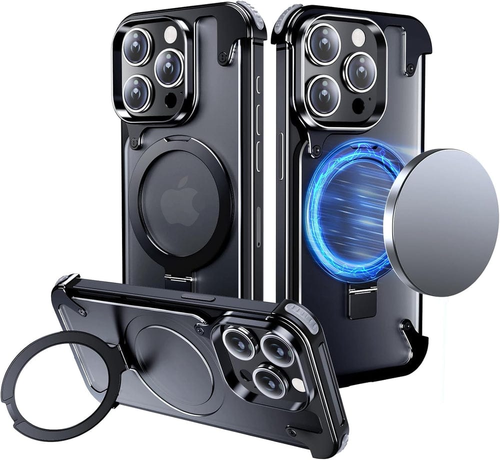 (Buy 1 Get 1 Free) Frameless Armoured Case with Kickstand