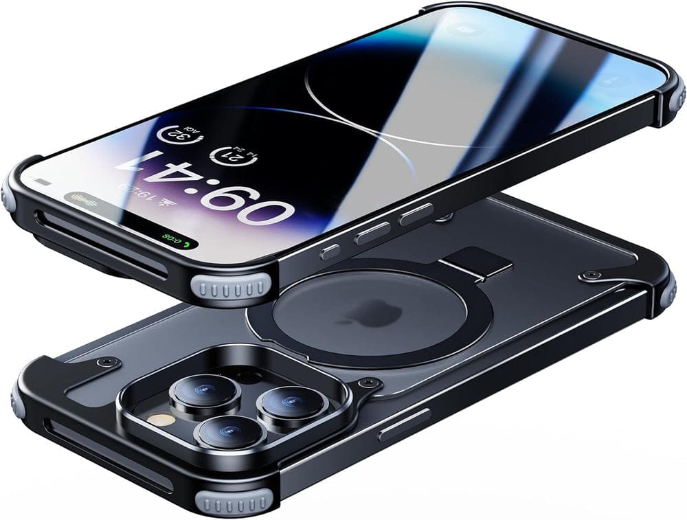 (Buy 1 Get 1 Free) Frameless Armoured Case with Kickstand