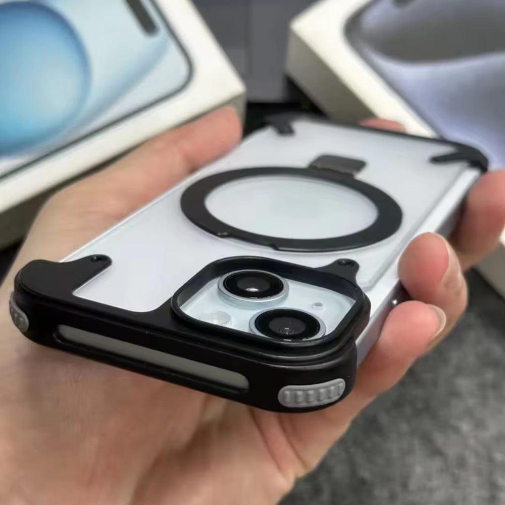 (Buy 1 Get 1 Free) Frameless Armoured Case with Kickstand