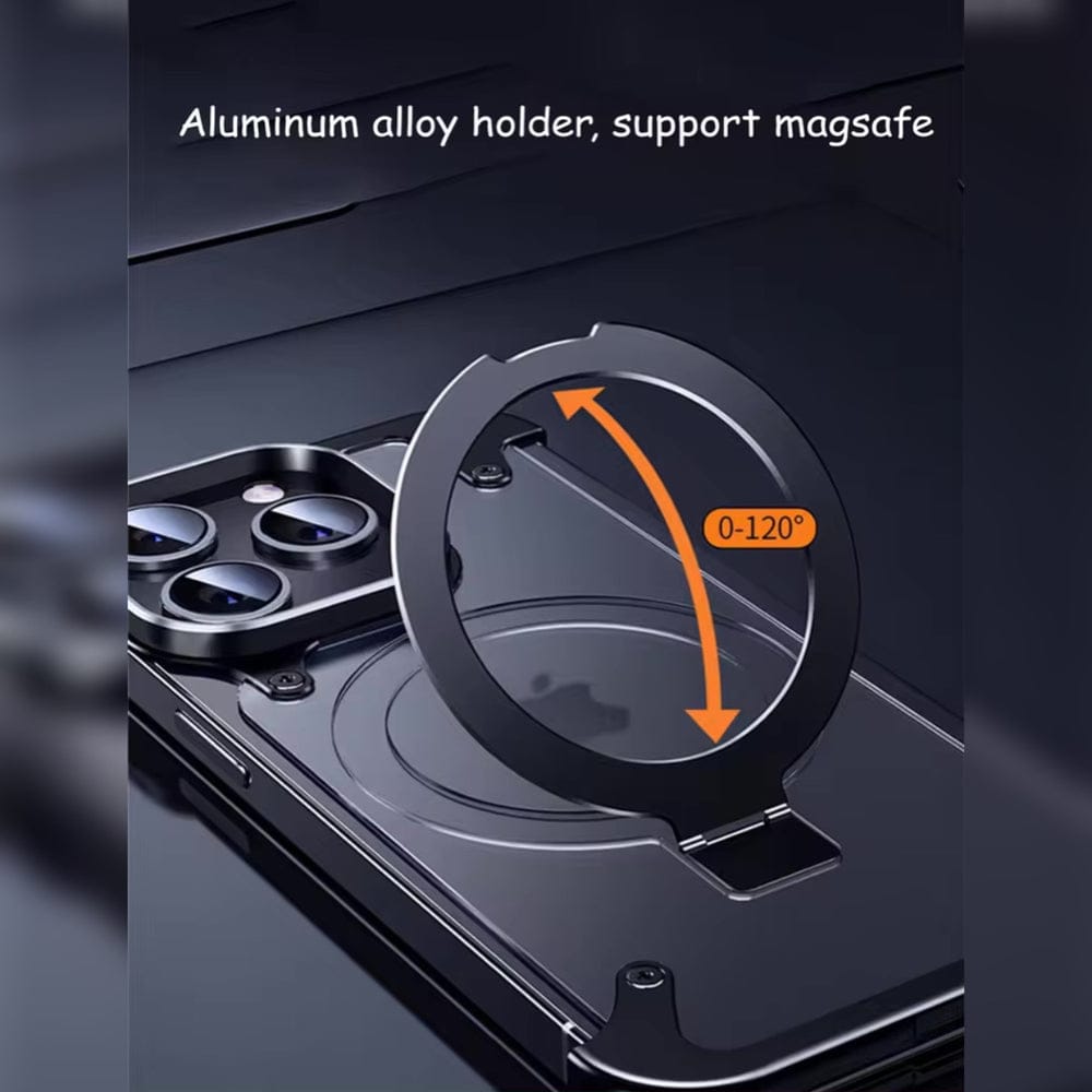 (Buy 1 Get 1 Free) Frameless Armoured Case with Kickstand