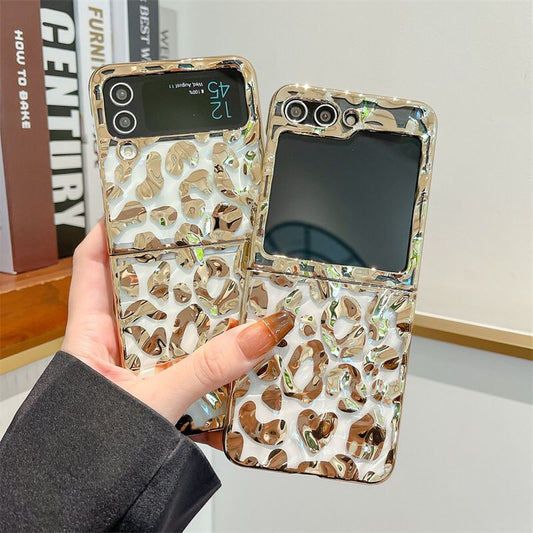 (Buy 1 Get 1 Free) Golden Leopard Print Samsung Cover