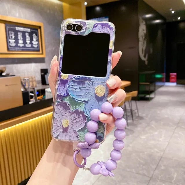 (Buy 1 Get 1 Free) Floral Oil Paint Samsung Case
