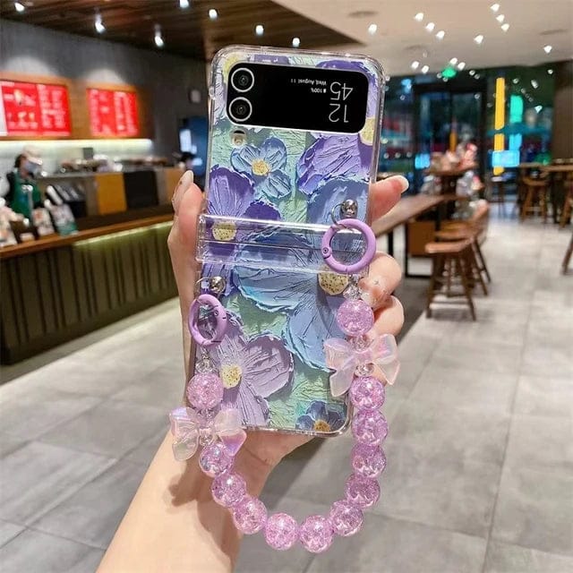 (Buy 1 Get 1 Free) Floral Oil Paint Samsung Case