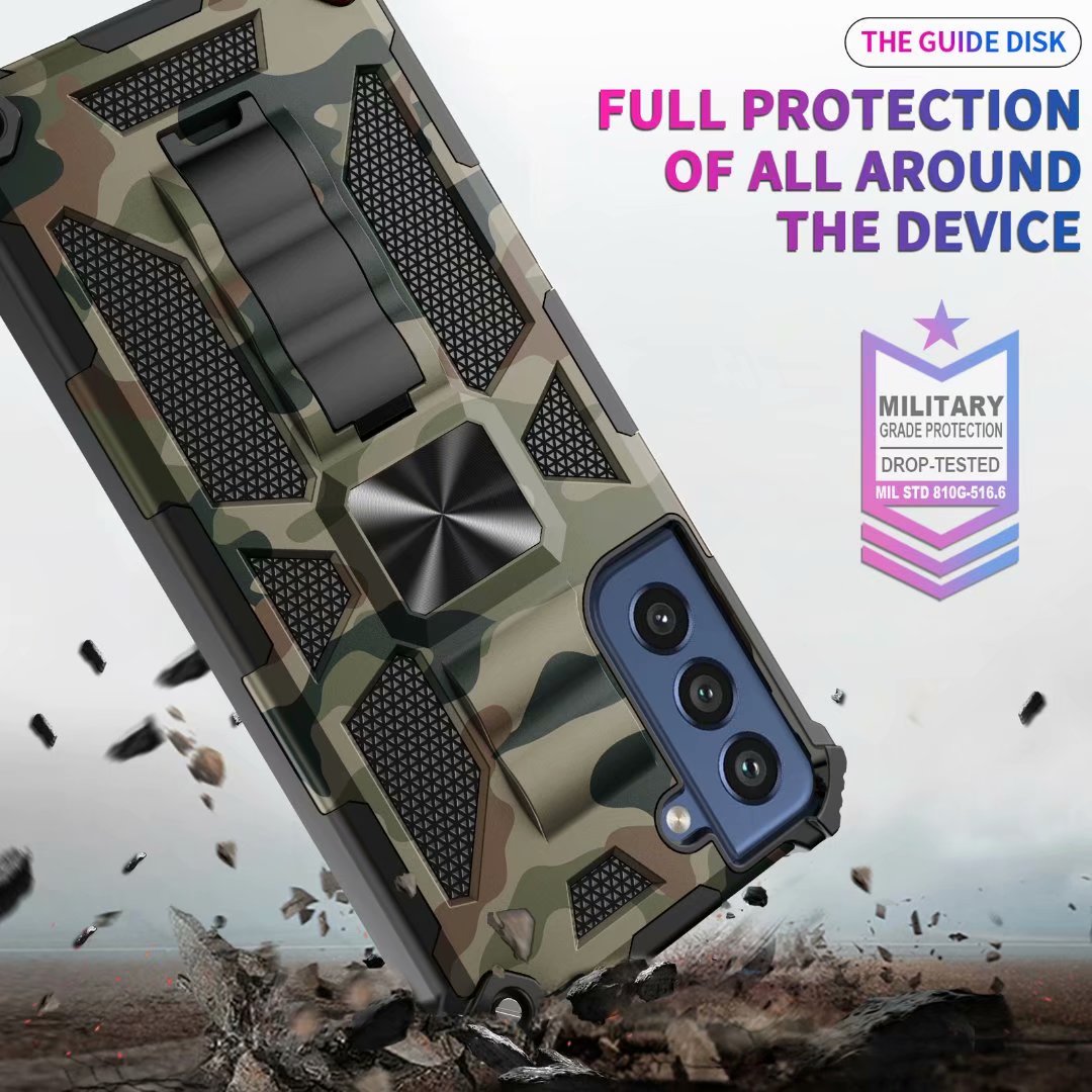 (Buy 1 Get 1 Free) Robust Military Impact Armor Kickstand Case - Samsung
