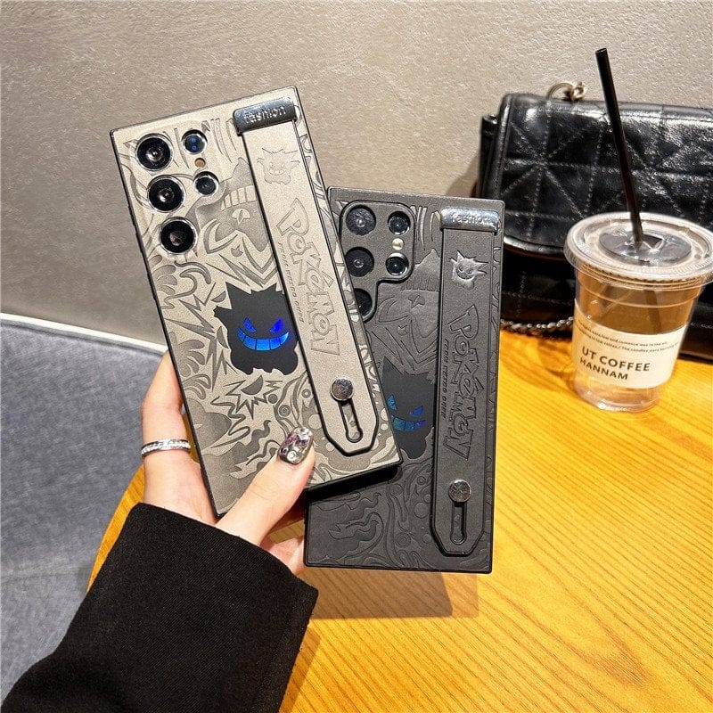 (Buy 1 Get 1 Free) Artistic Anime Leather Emboss Case - Samsung