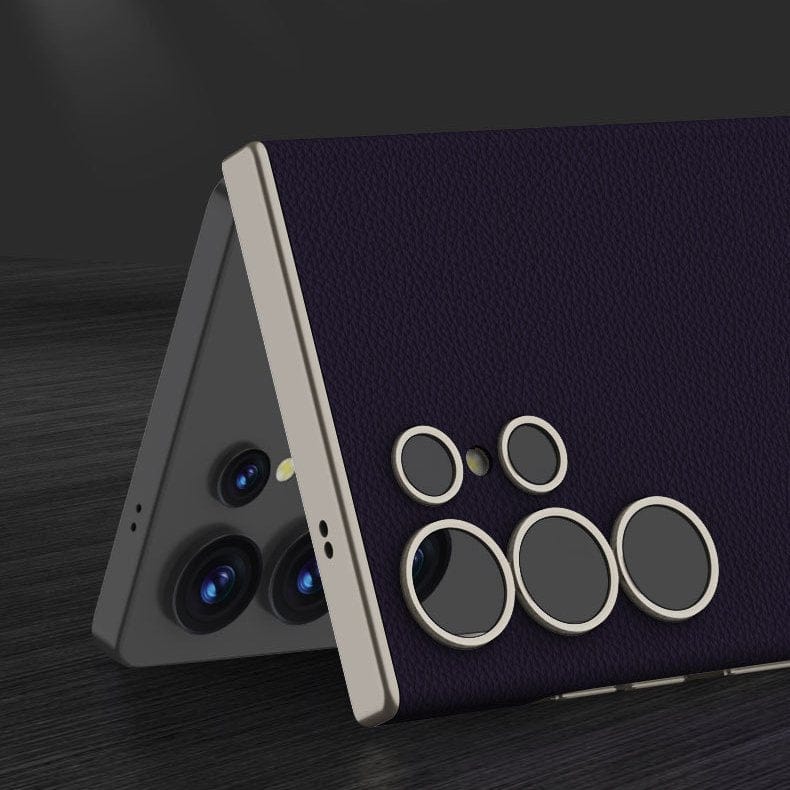 (Buy 1 Get 1 Free) Elegant Classic Plain Leather Case