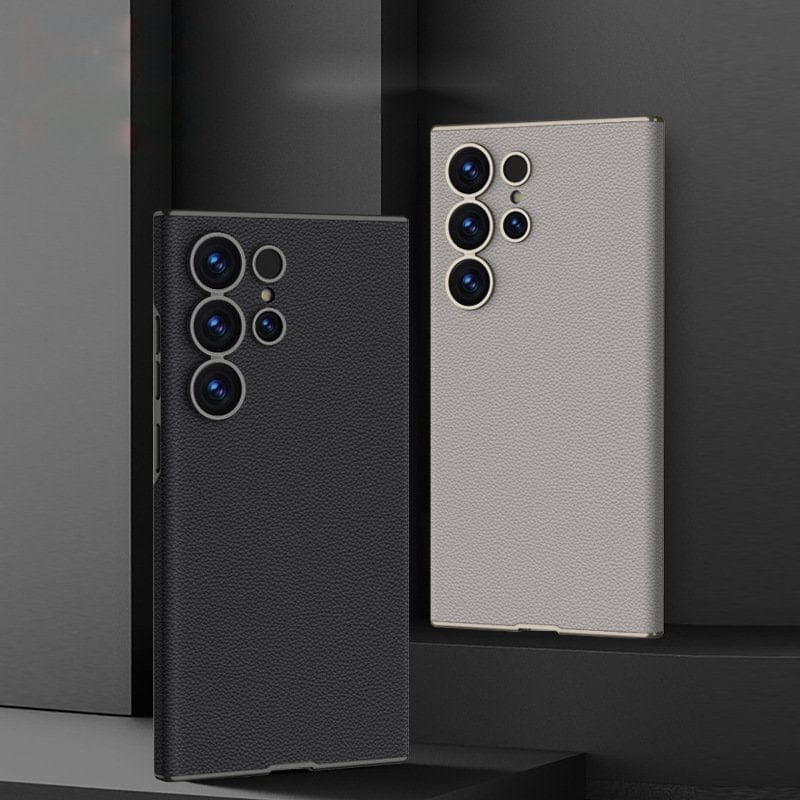 (Buy 1 Get 1 Free) Elegant Classic Plain Leather Case