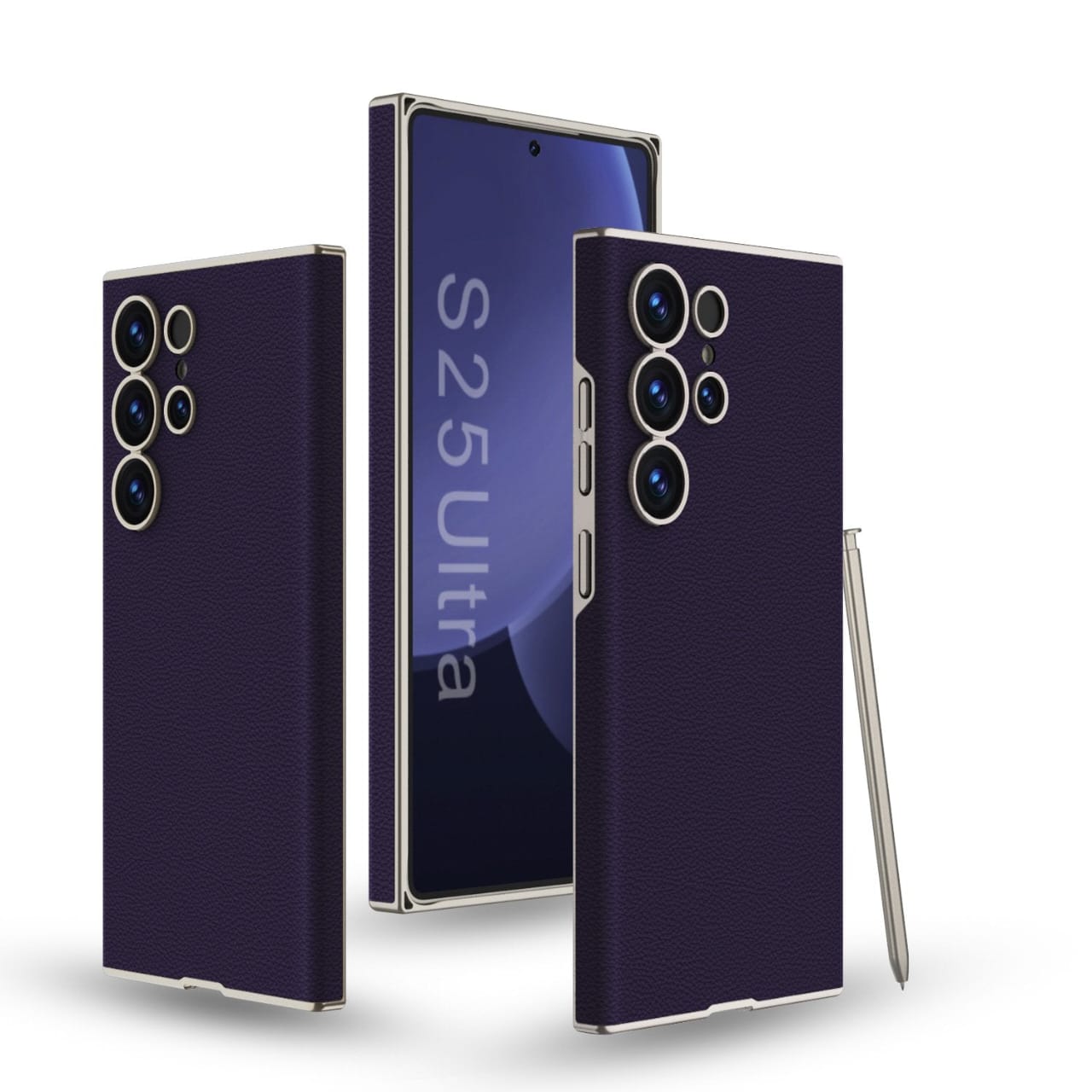 (Buy 1 Get 1 Free) Elegant Classic Plain Leather Case