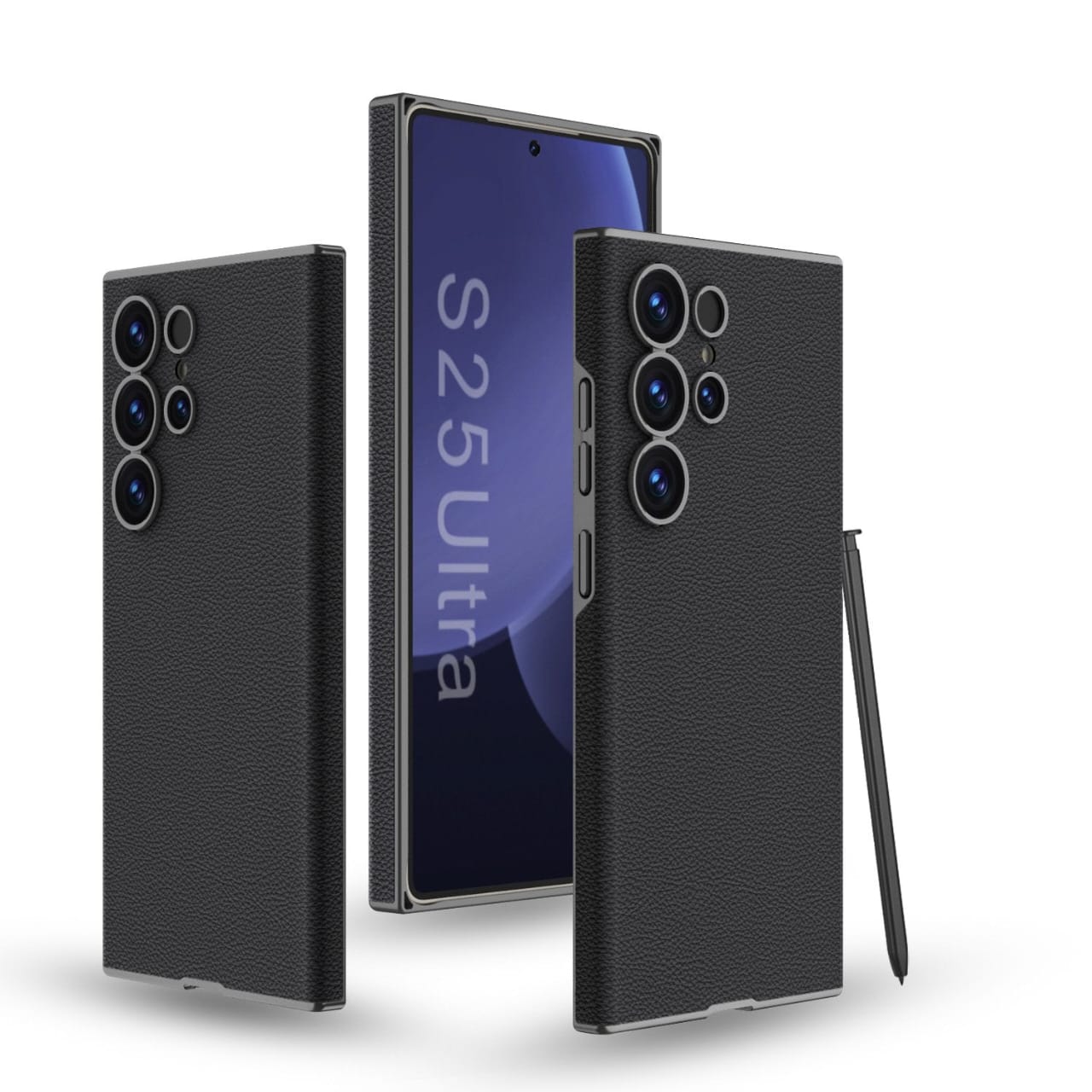 (Buy 1 Get 1 Free) Elegant Classic Plain Leather Case