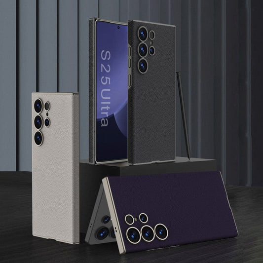 (Buy 1 Get 1 Free) Elegant Classic Plain Leather Case