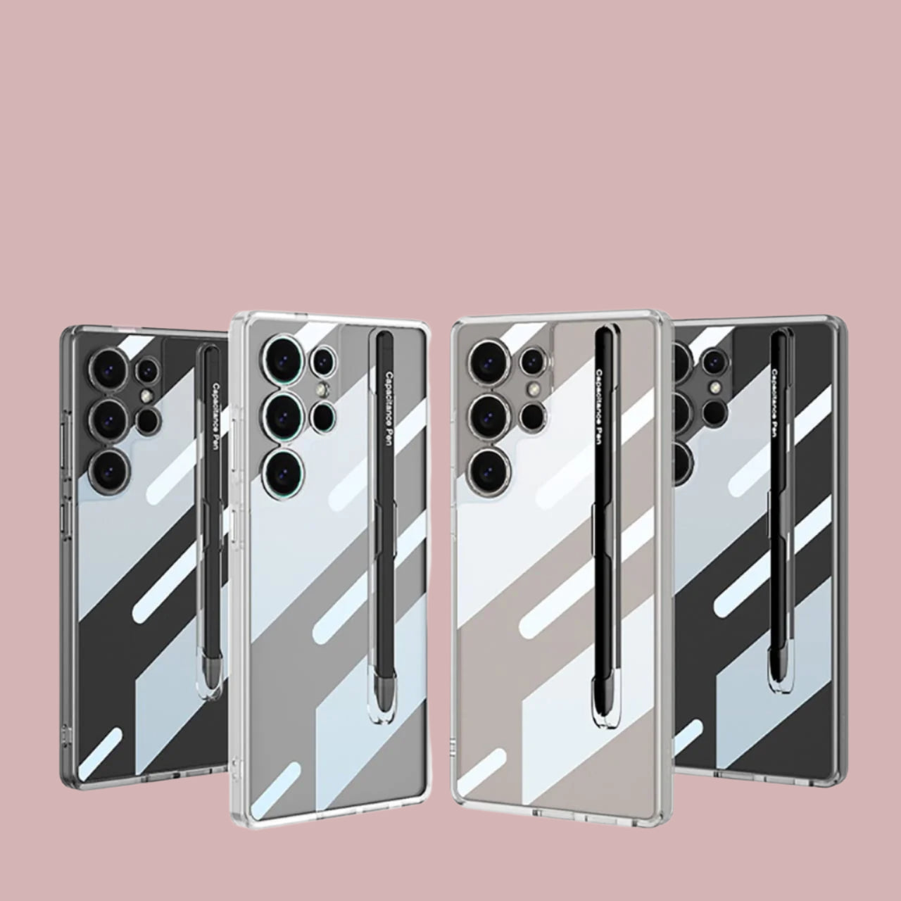 (Buy 1 Get 1 Free) Crystal Shield High Transparency Pen Holder Case