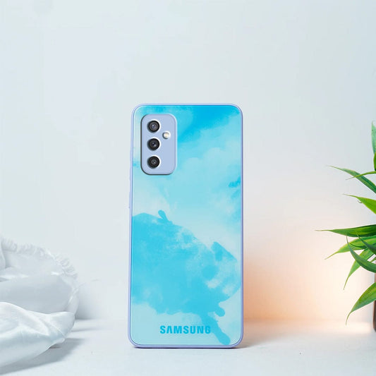 (Buy 1 Get 1 Free) Colorful Wave Glass Phone Case - Samsung