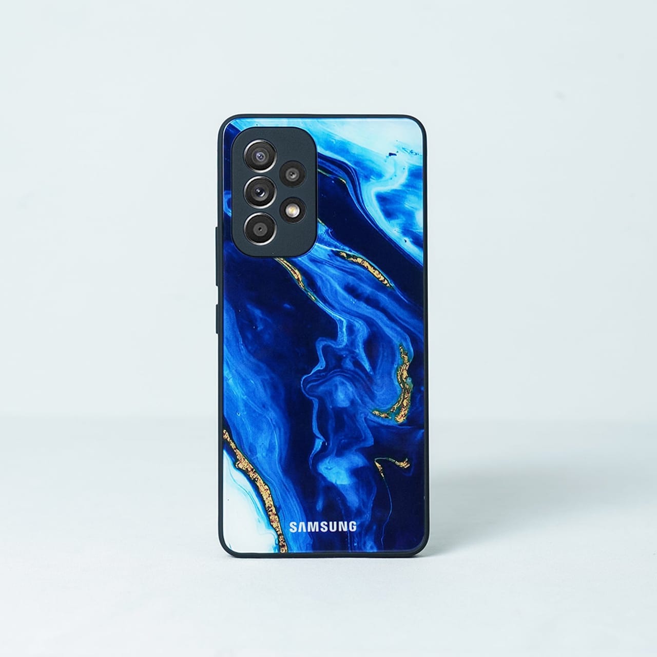 (Buy 1 Get 1 Free) Ocean Water Waves Pattern Marble Case - Samsung