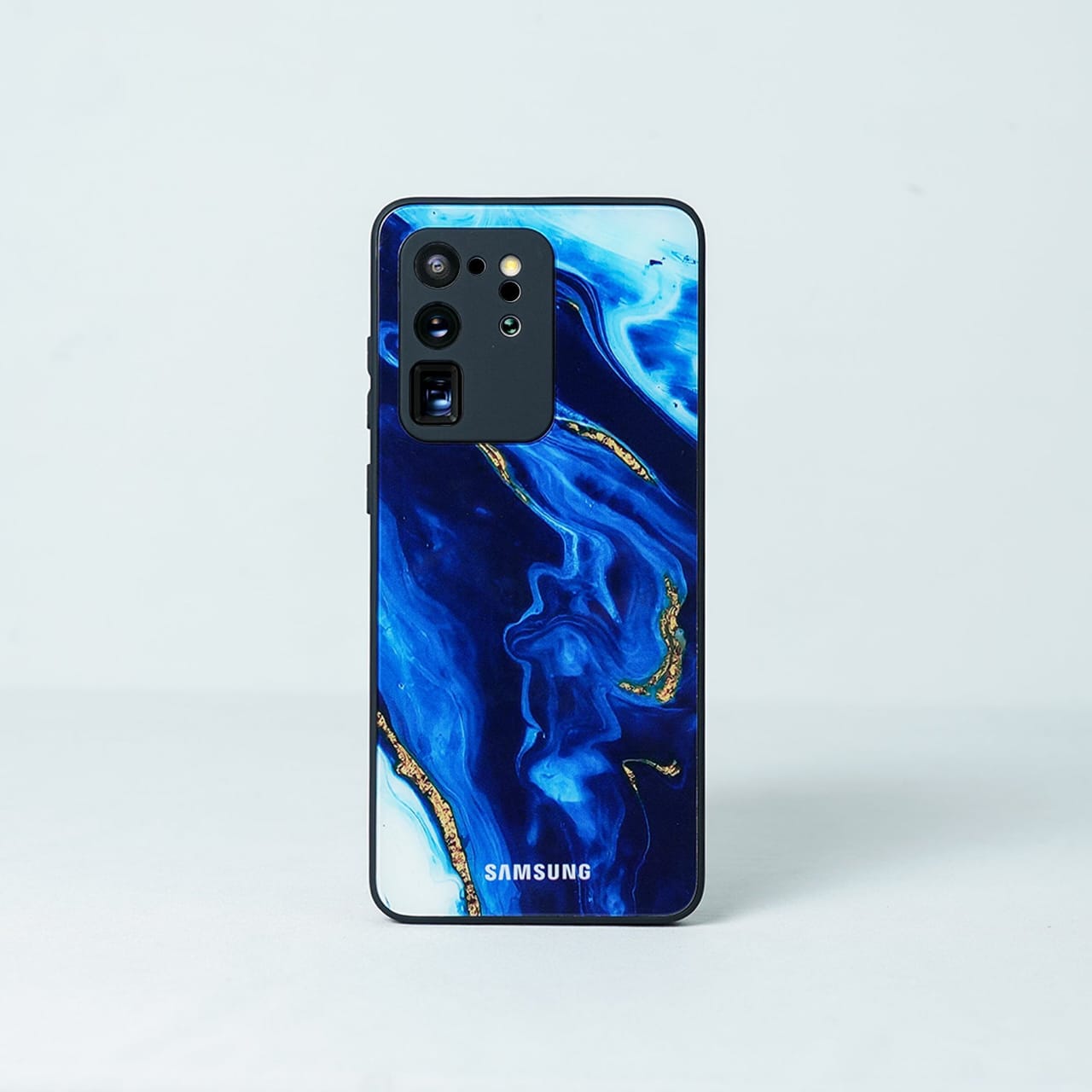 (Buy 1 Get 1 Free) Ocean Water Waves Pattern Marble Case - Samsung