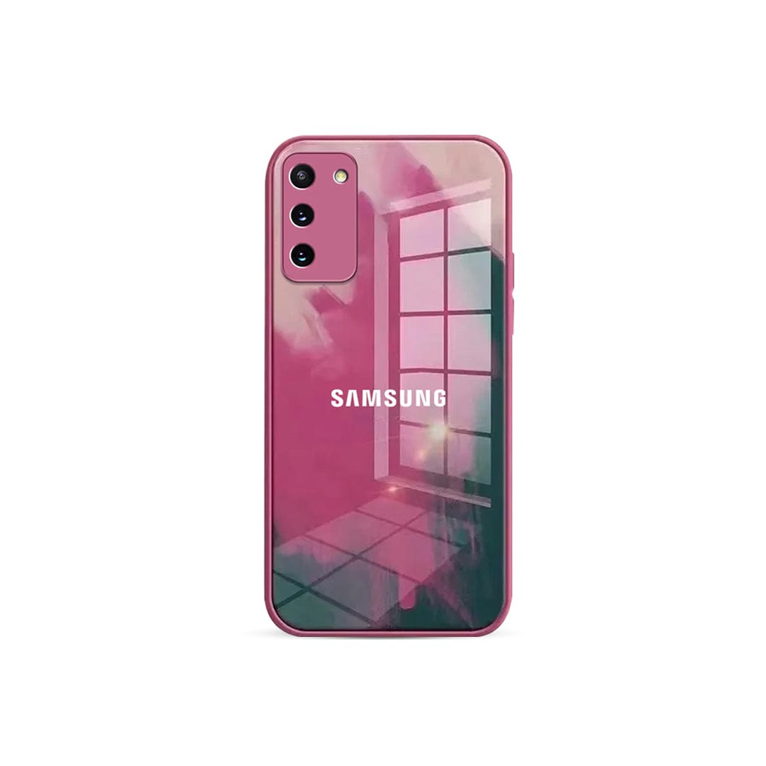 (Buy 1 Get 1 Free) Watercolor Anti-Scratch Wave Glass Case - Samsung