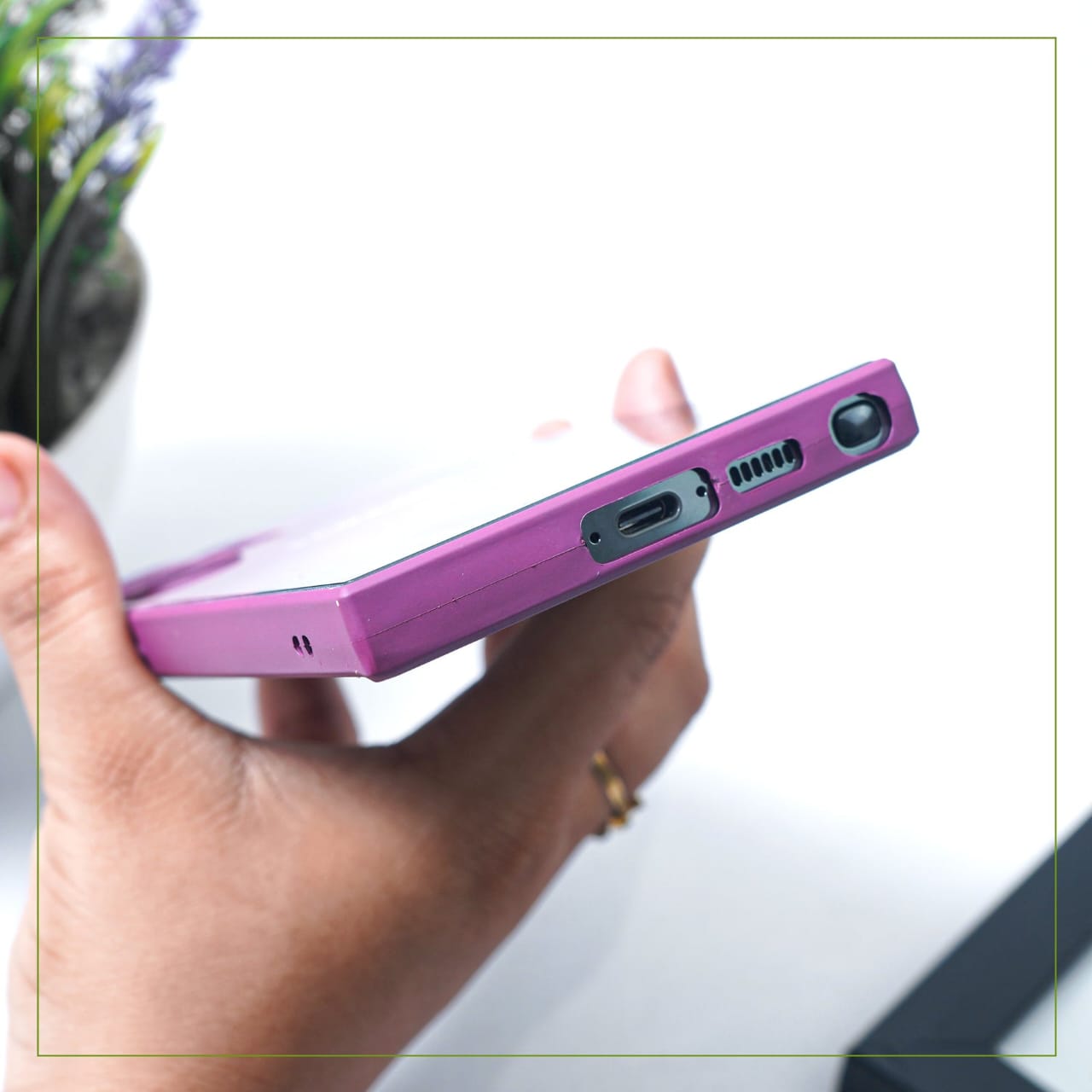 (Buy 1 Get 1 Free) Watercolor Anti-Scratch Wave Glass Case - Samsung