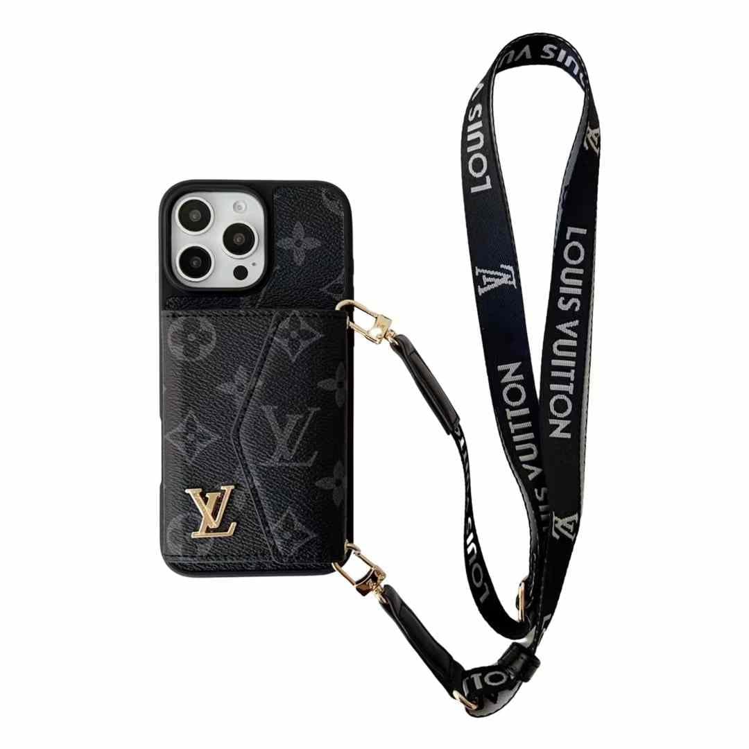 (Buy 1 Get 1 Free) Luxury Leather Designer Wallet Card Holder Case for iPhone