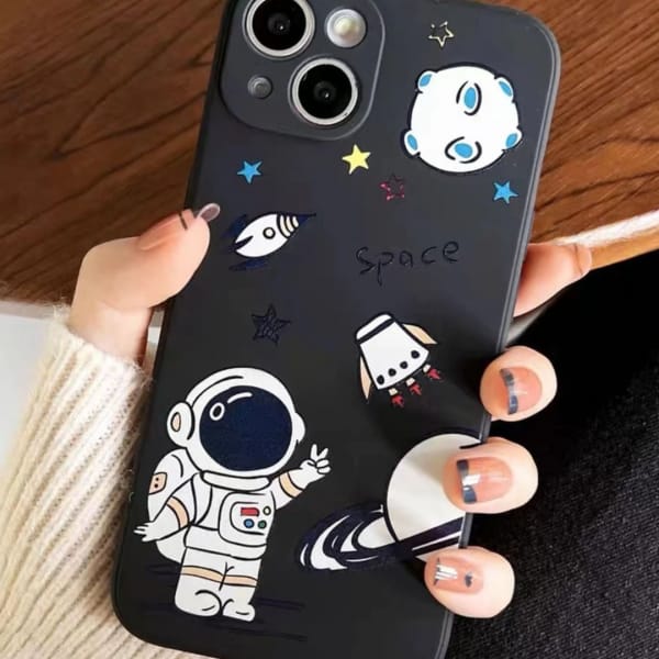 (Buy 1 Get 1 Free) Astronaut Pattern Cover IPhone