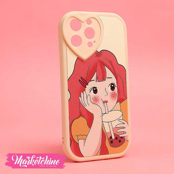 (Buy 1 Get 1 Free) Girl cover iPhone