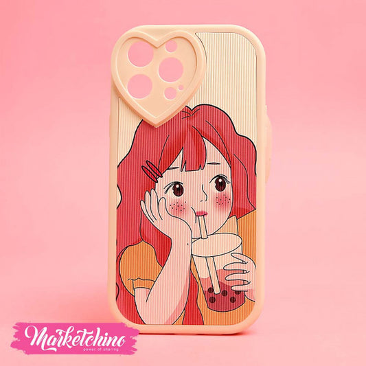 (Buy 1 Get 1 Free) Girl cover iPhone