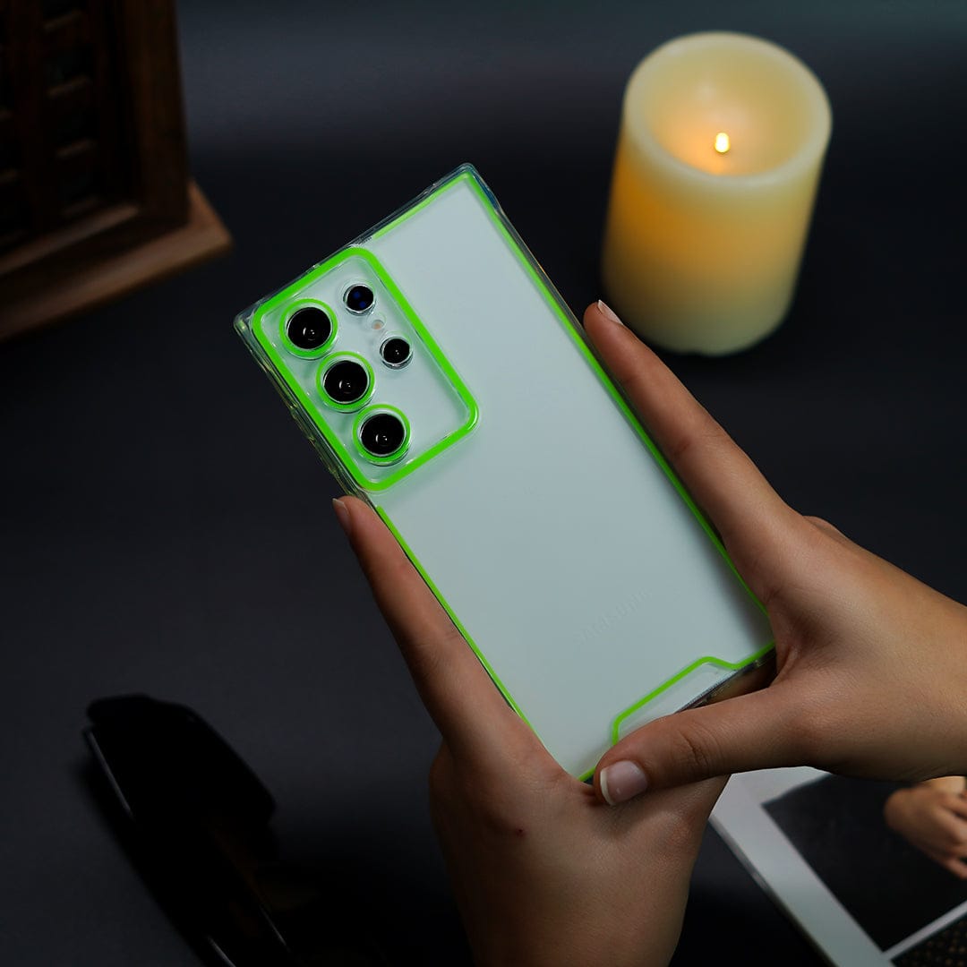 (Buy 1 Get 1 Free) Luminous Night Glow Clear Case - Samsung