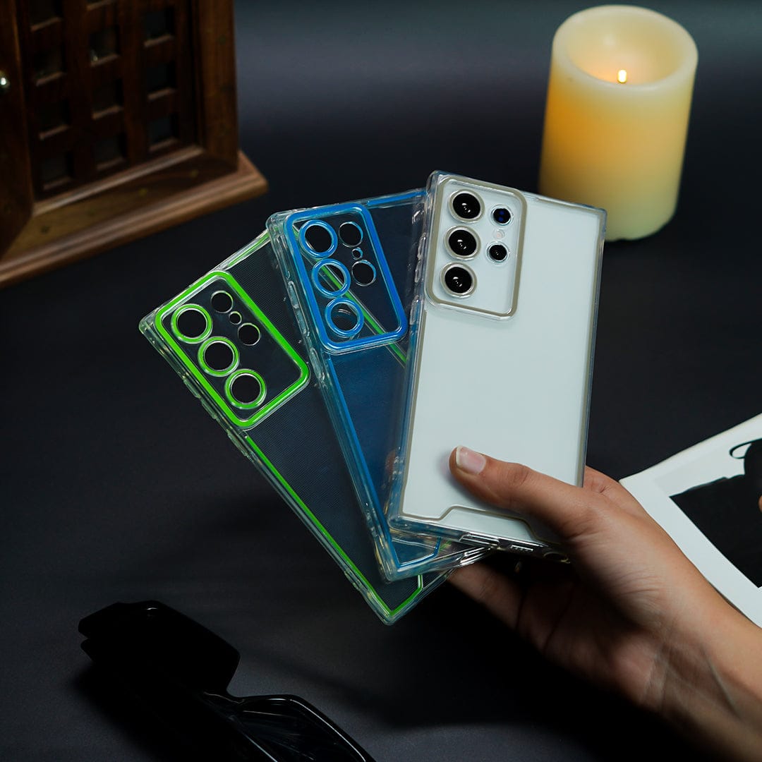 (Buy 1 Get 1 Free) Luminous Night Glow Clear Case - Samsung