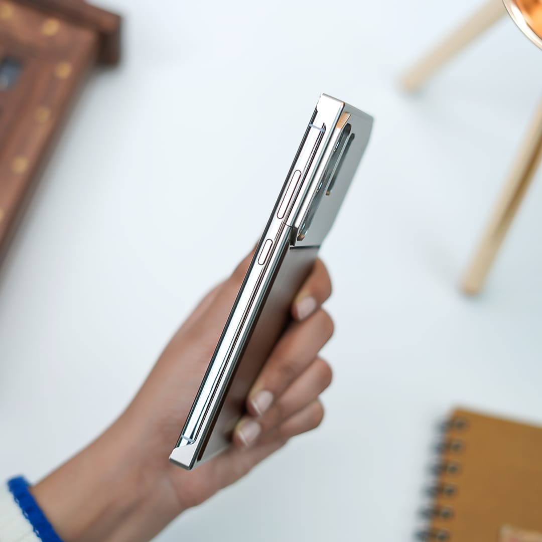 (Buy 1 Get 1 Free) Nature Wood Grain Metallic Case - Samsung