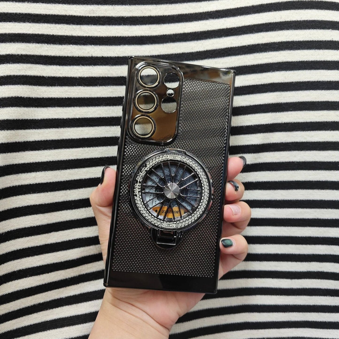 (Buy 1 Get 1 Free) Brilliant Spin Rotating Wheel Stand Case - Samsung