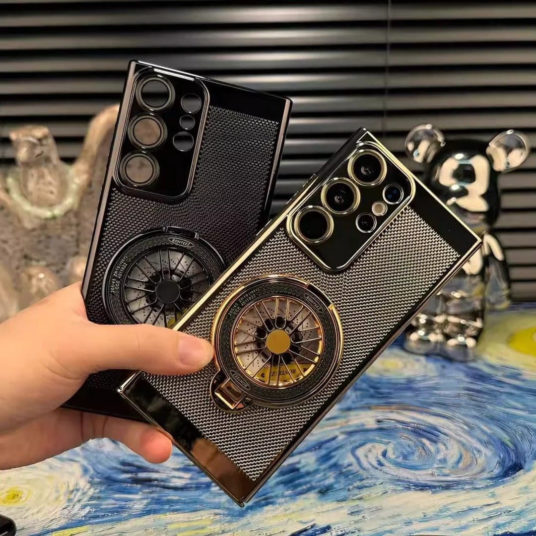 (Buy 1 Get 1 Free) Brilliant Spin Rotating Wheel Stand Case - Samsung