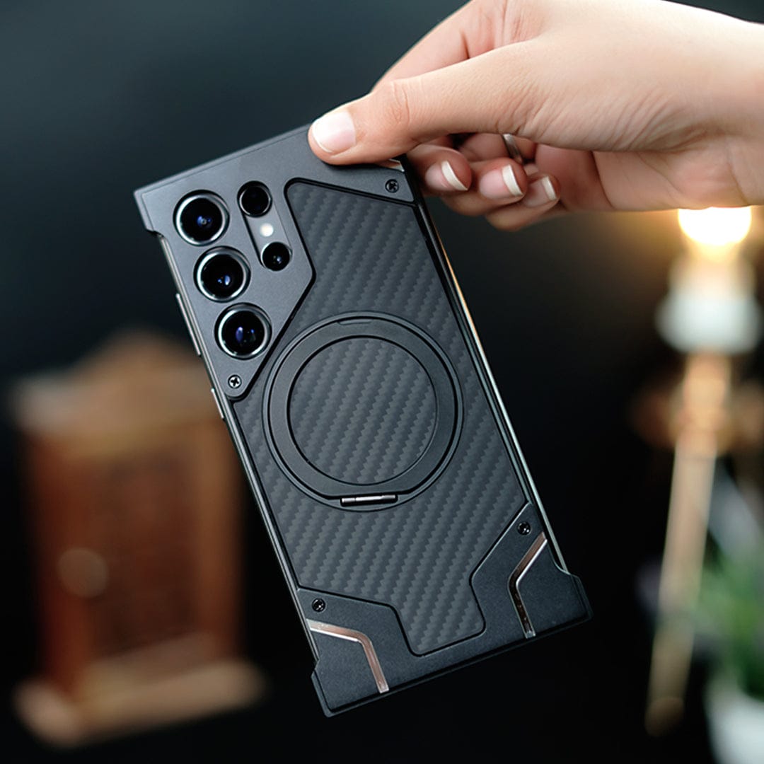 (Buy 1 Get 1 Free) Reinforced Carbon Fiber Armor Case - Samsung