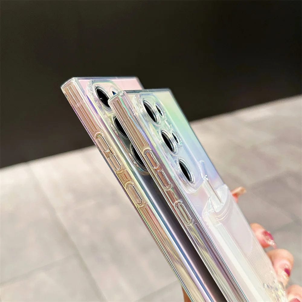 (Buy 1 Get 1 Free) Chic Gradient Glittery Cup Case - Samsung