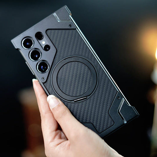 (Buy 1 Get 1 Free) Reinforced Carbon Fiber Armor Case - Samsung