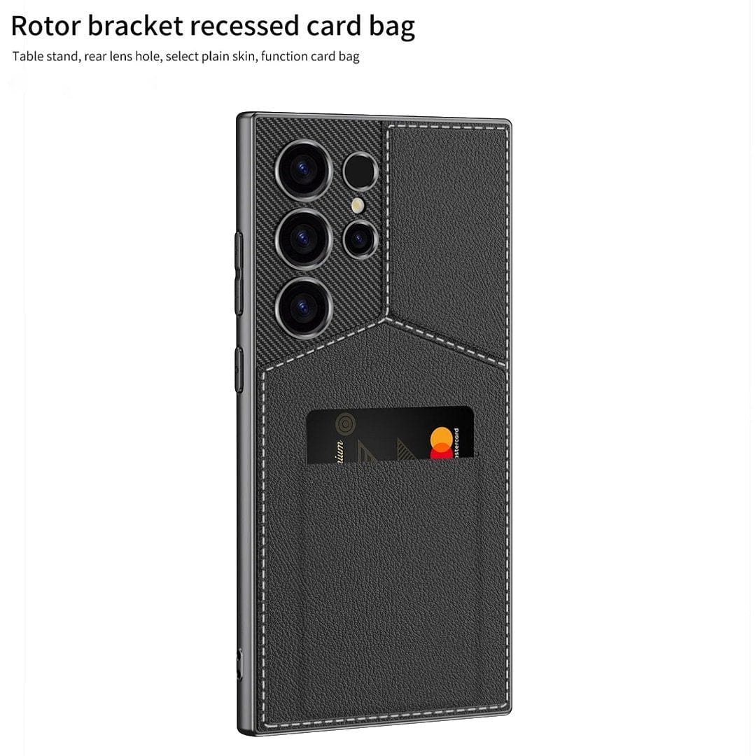 (Buy 1 Get 1 Free) Luxury Magnetic Bracket Card Holder Case - Samsung