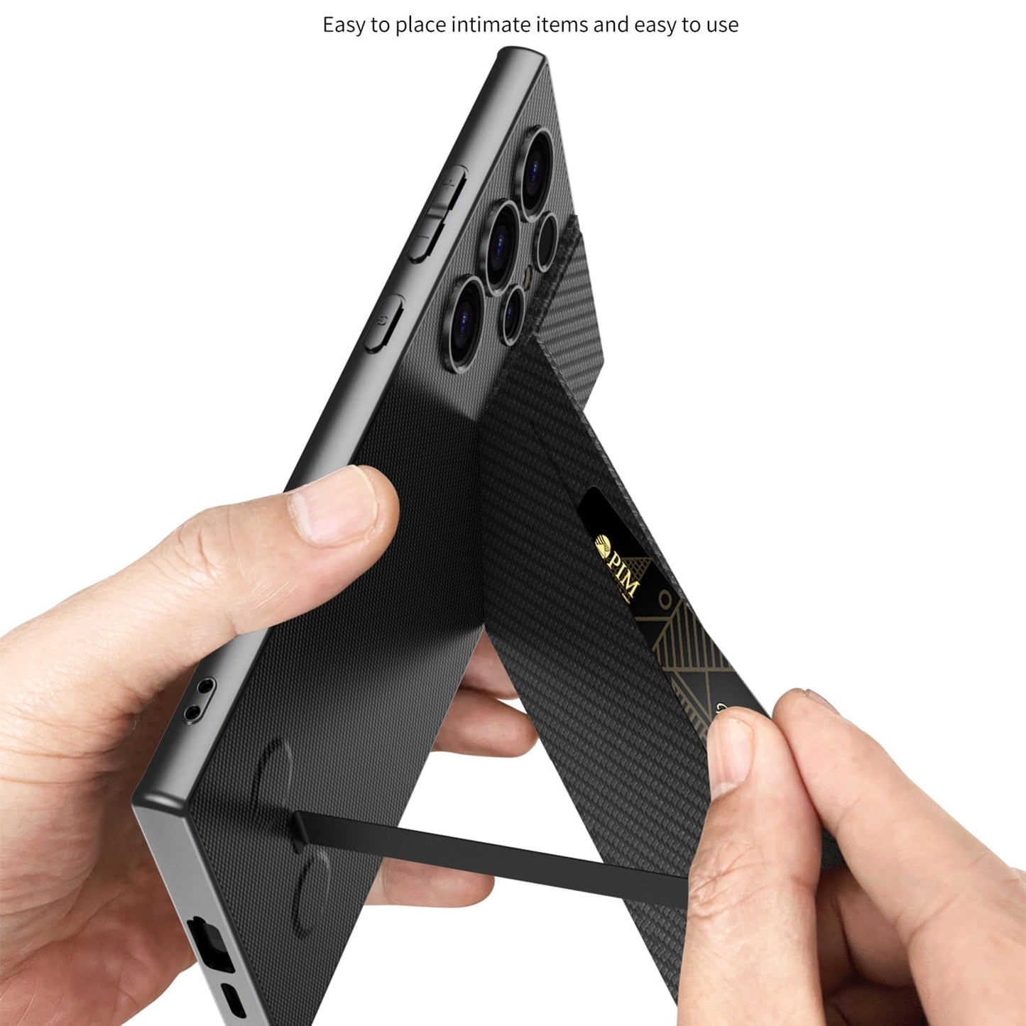 (Buy 1 Get 1 Free) Luxury Magnetic Bracket Card Holder Case - Samsung