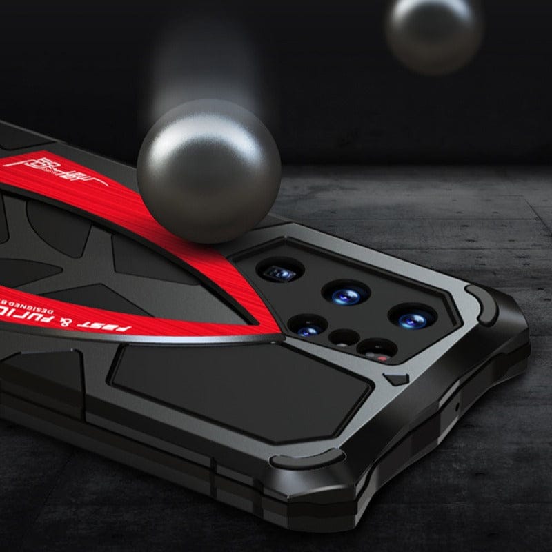 (Buy 1 Get 1 Free) Metal Armor Heavy Duty Shockproof Case - Samsung