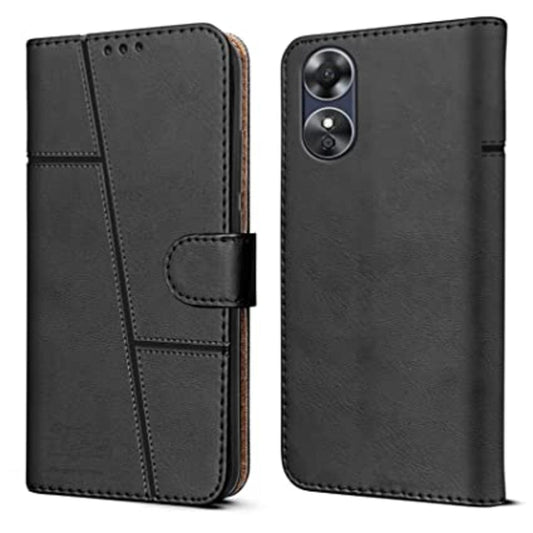 (Buy 1 Get 1 Free) Oppo Reno 8T (5G) Mobile Leather Flip cover
