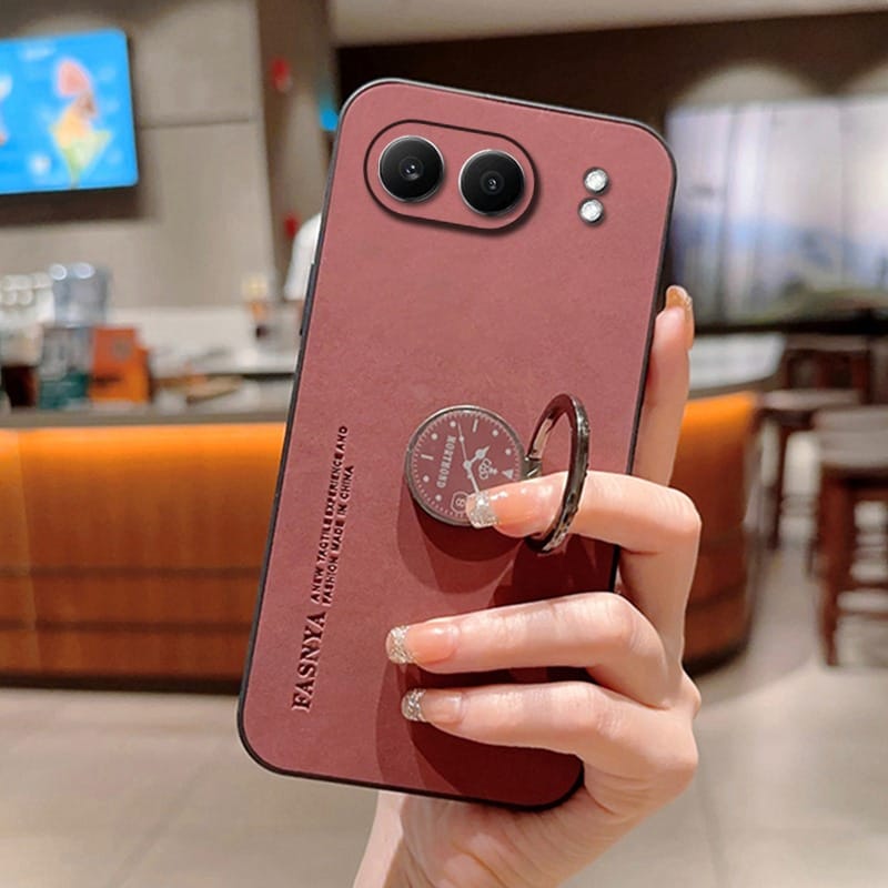 (Buy 1 Get 1 Free) Luxe Loop Leather Ring Holder Case - OnePlus