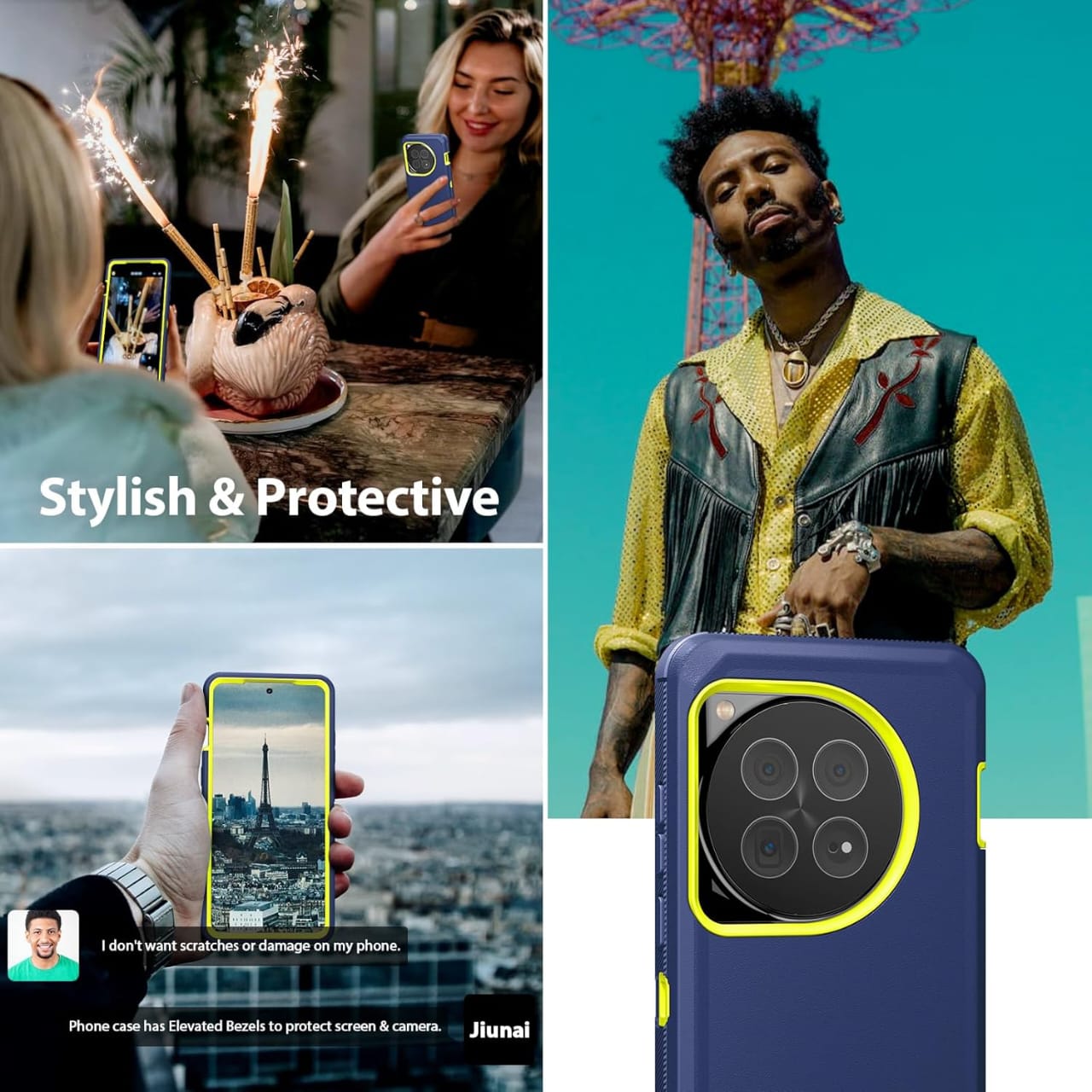 (Buy 1 Get 1 Free) Tough Armor Dual Layer Hybrid Case - OnePlus