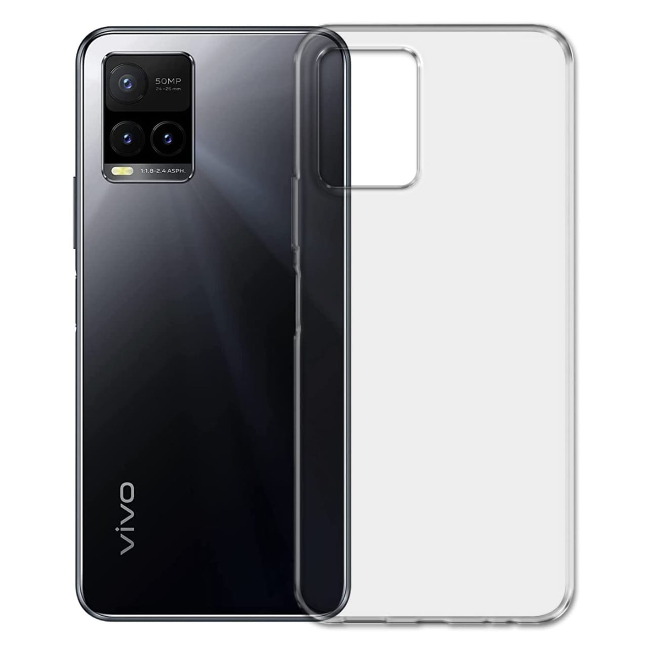 (Buy 1 Get 1 Free) Vivo Y33S Back Cover Tpu