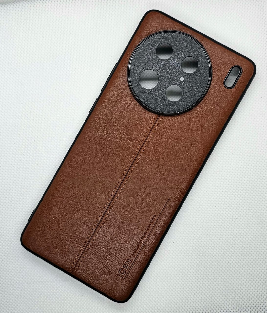 (Buy 1 Get 1 Free) Vivo X90 Pro Luxurious Leather Mobile Back Cover