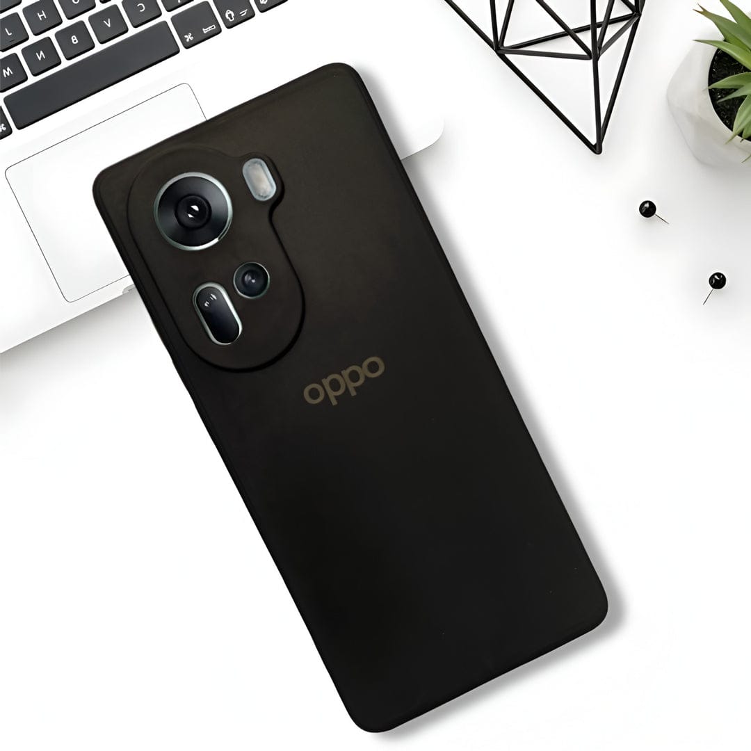 (Buy 1 Get 1 Free) Black Candy Silicone Case for Oppo Reno 11