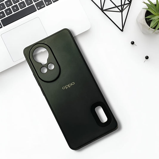 (Buy 1 Get 1 Free) Black Camera Original Silicone case for Oppo Reno 10