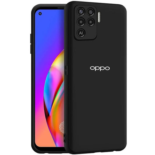 (Buy 1 Get 1 Free) Black Candy Silicone Case for Oppo F19 Pro