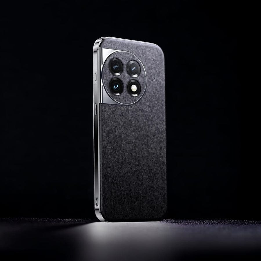 (Buy 1 Get 1 Free) Chrome Edge Luxe Leather Case - OnePlus