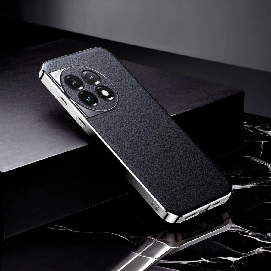 (Buy 1 Get 1 Free) Chrome Edge Luxe Leather Case - OnePlus
